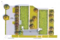 Les Estudines du Lac - plan de masse