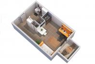 plan appartement 3D